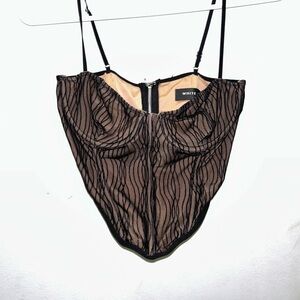White Fox Bustier